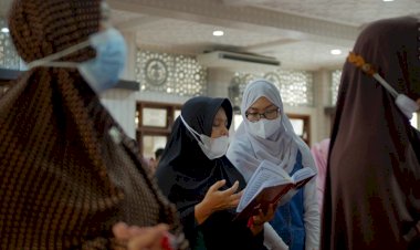 Antusiasme Jamaah Muslimah Daarul Qur'an Hadiri Kajian Rutin