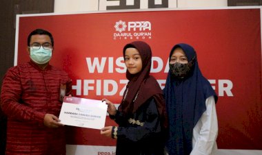 Tahfidz Center PPPA Daarul Qur'an Cirebon Gelar Wisuda Tahfidz