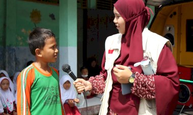 Mahasiswa BTQ For Leaders Partisipasi Aksi Mobile Qur'an