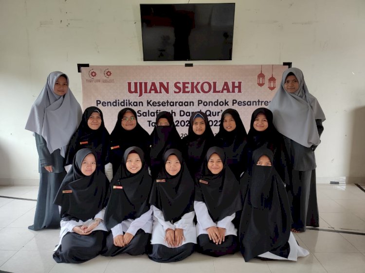 Pesantren Tahfizh Daarul Qur'an Takhassus Tegal Ikuti Program PKPPS 2022