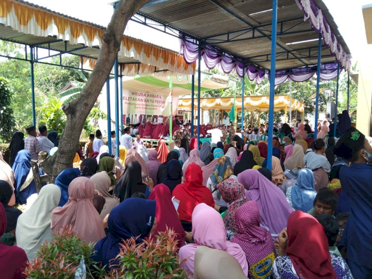 Wisuda Tahfidz dan Peletakan Batu Pertama Asrama Rumah Tahfidz Badruzzaman Brebes