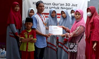 PPPA Daarul Qur'an Lampung Salurkan Sedekah Makan Santri