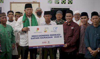 Medco E&P-SKK Migas Gandeng PPPA Daarul Qur'an Salurkan Ribuan Paket Sembako di Kepri
