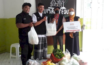 Penyaluran : Distribusi Kebutuhan Pangan Rumah Teduh Sahabat Iin Malang