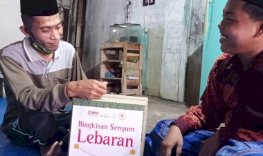 Sambut Idul Fitri 1443 H, PPPA Daarul Qur'an Semarang Bagikan Bingkisan Senyum Lebaran untuk Pejuang Qur'an