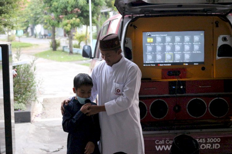 Aksi Mobile Quran Ngabuburit Bersama Imam Muda Daarul Qur'an