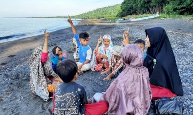 Ramadan di Kampung Qur'an Melempo Pasca Gempa Lombok Timur