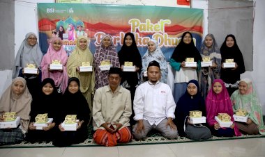 BSMU dan PPPA Daarul Quran Gelar Buka Puasa Bersama Santri Rumah Tahfidz Pondok Murottal Depok