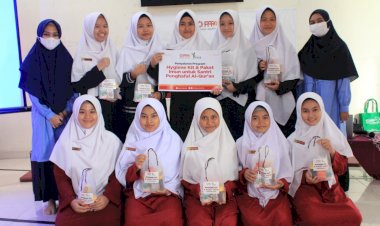 PPPA Daarul Qur'an Seamarang Salurkan Paket Imun untuk Santri
