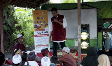 Aksi Mobile Qur’an di Desa Bila Hilir Labuhan Batu