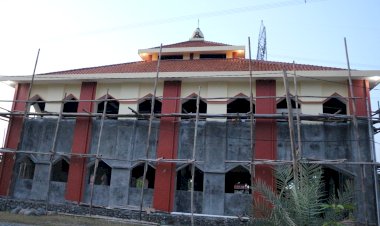 Progres Pembangunan Masjid Pesantren Takhassus Daarul Qur’an Tegal
