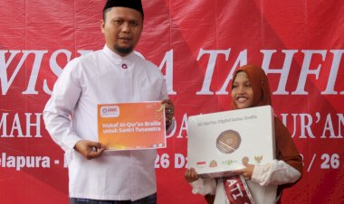 Salwa, Santri Tunanetra Penghafal 10 Juz Al-Qur'an