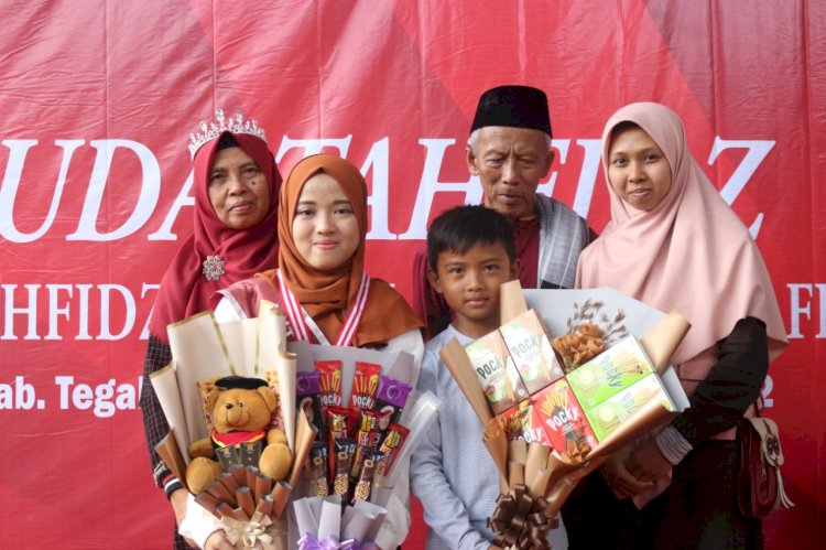 23 Santri Rumah Tahfidz Daarul Qur'an Ar-Rafi Ikuti Wisuda Tahfidz