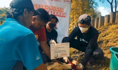 PPPA Daarul Quran Bogor Rayakan Idul Adha dengan Menyembelih Hewan Qurban