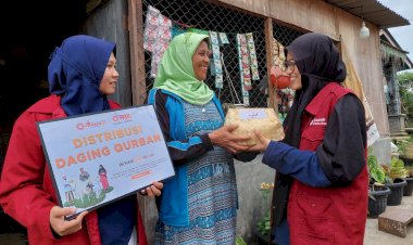 PPPA Daarul Qur’an Medan Gelar Penyembelihan Hewan Qurban di Desa Kutambelin Karo