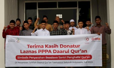 Kedatangan Santri Baru di Pesantren Tahfizh Takhassus Daarul Qur'an Brebes