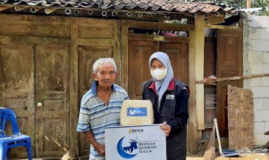 PPPA Daarul Qur'an Yogyakarta dan BPKH Salurkan Hewan Qurban ke Kampung Qur’an Rukem Purworejo