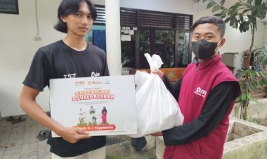 Sinergi bersama SahabatQu, PPPA Daarul Qur’an Yogyakarta Distribusikan Daging Qurban