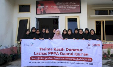 Kedatangan Santriwati Baru di Pesantren Takhassus Sofia Semarang