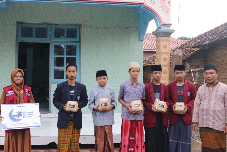 Sempat Tak Dapat Daging Qurban, Santri di Indramayu Senang Saat PPPA Daarul Qur'an Cirebon Tiba Membawa Daging