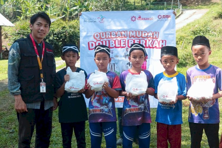 PPPA Daarul Quran Bogor Salurkan Daging Qurban di 3 Lokasi