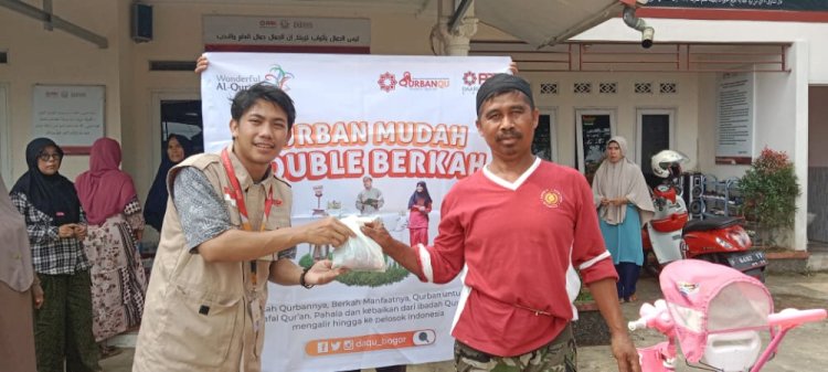 PPPA Daarul Quran Bogor Salurkan Daging Qurban di 3 Lokasi