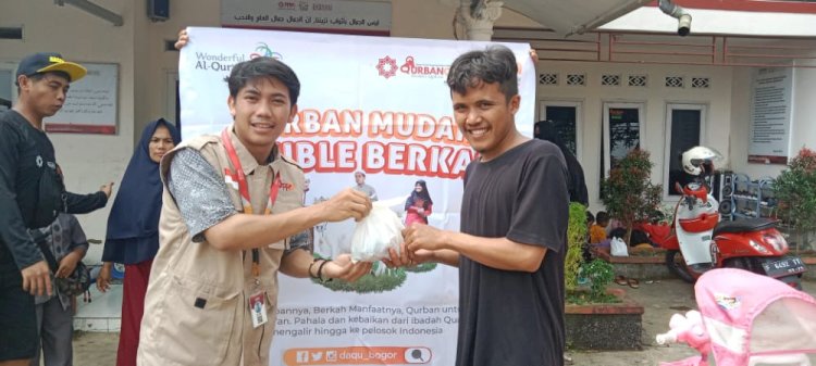 PPPA Daarul Quran Bogor Salurkan Daging Qurban di 3 Lokasi