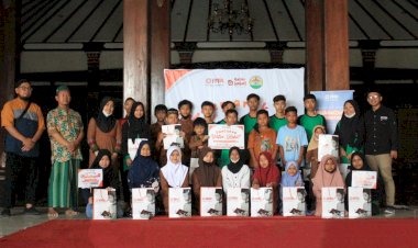 Melukis Senyum Yatim, PPPA Daarul Qur'an Semarang Ajak Puluhan Santri Dolan Ke Museum