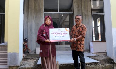 PPPA Daarul Qur'an Cirebon Salurkan Bantuan Pembangunan Masjid