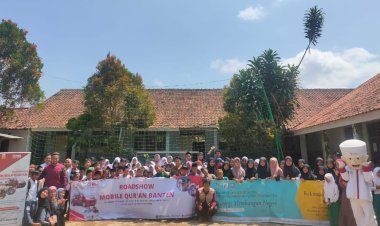 Roadshow Mobile Quran Banten Sapa Anak-anak di Lebak Banten