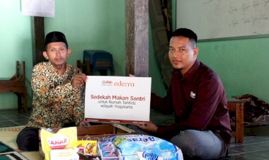 Penyaluran Sedekah Makan Santri ke Rumah Tahfidz Nurul Qur’an Gunungkidul