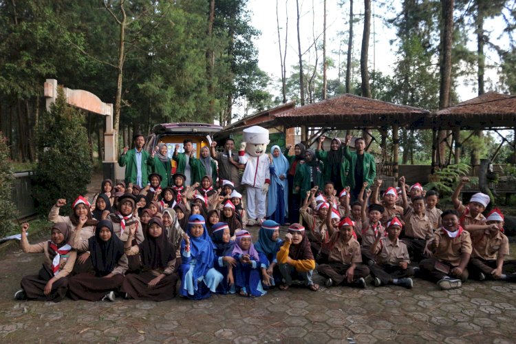 Aksi Mobile Qur'an Jelajahi Wilayah Hutan Pinus Majalengka