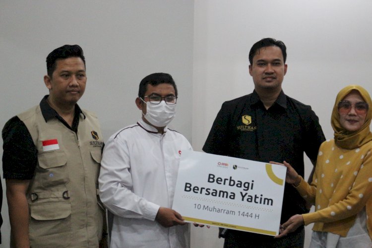 PPPA Daarul Qur'an Cirebon Bersama Sulthan Corporation Salurkan Bingkisan untuk Santri Yatim