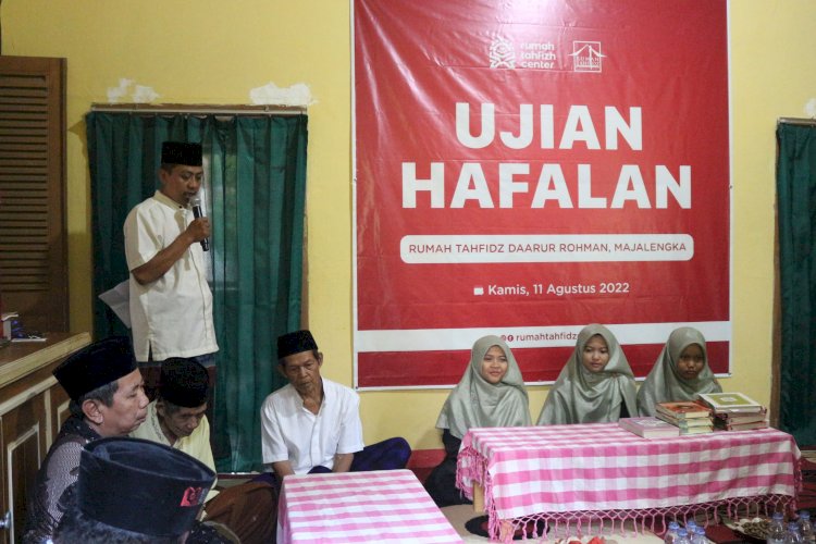 Ujian Hafalan Perdana Rumah Tahfidz Daarur Rohman