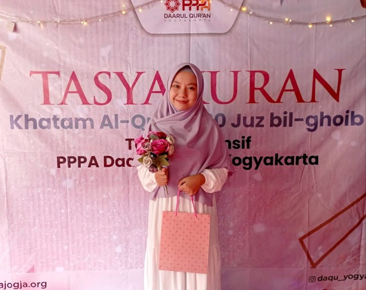 Tasyakuran Khataman 30 Juz Sabrina, Santri Program Tahfidz Intensif Batch 5 PPPA Daarul Qu’an Yogyakarta