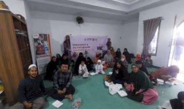 PPPA Daarul Qur'an Medan Berbagi Hidangan Jumat dan Silaturahmi bersama Muallaf Center Indonesia