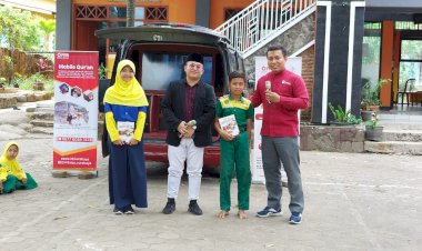 PPPA Daarul Qur'an Surabaya Gelar Mobile Qur'an  di Yayasan Khalafiyah Hasaniyah Probolinggo