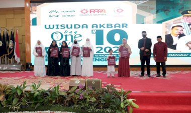Kemeriahan Wisuda Akbar 10 Bersama Ratusan Penghafal Qur'an di Sumatera Utara