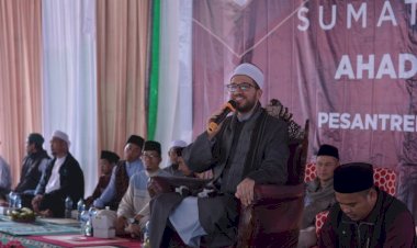 3 Nasehat Maulana Syekh 'Ala Muhammad Musthofa Na'imah Saat Wisuda Akbar-10  di  Palembang