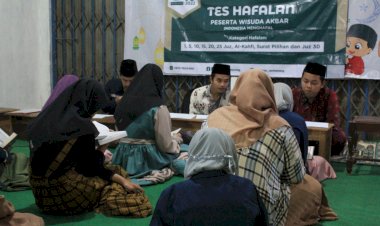 Jelang Wisuda Akbar ke-10, Santri Rumah Tahfidz Jawa Tengah ikuti Tes Hafalan   