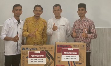 Seperangkat Sarana Prasarana untuk Rumah Tahfizh Al-Falah