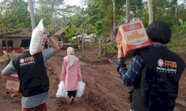 Aksi PPPA Daarul Qur’an Lampung di Desa Sukamaju