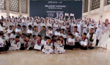 170 Santri Rumah Tahfizh Mifaro Ciwidey Ikut Wisuda Akbar 10 di Jakarta
