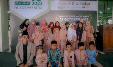 Kehadiran Anak-anak Kampung Qur'an Merapi di Wisuda Akbar 10 Yogyakarta