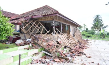 FOTO: Potret Terkini Pesantren Daarul Anwar Pasca Gempa Bumi Cianjur