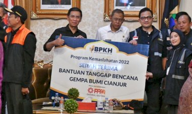 Kolaborasi BPKH RI dan Laznas PPPA Daarul Qur'an Bantu Penyintas Gempa Bumi Cianjur