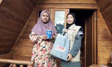 Bantuan Susu Formula untuk Bayi Prematur di Posko Bencana PPPA Daarul Qur'an