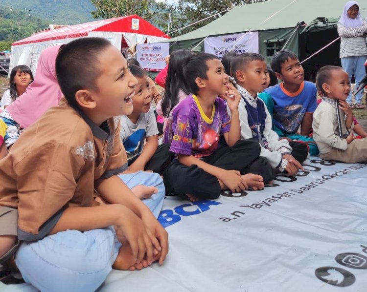 Mobile Qur'an Datang, Penyintas Gempa Cianjur Senang