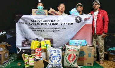 PPPA Daarul Qur'an Medan Salurkan Bantuan dari Komunitas Kita-Kita untuk Penyintas Gempa Cianjur