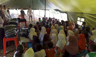 PPPA Daarul Quran Bogor Salurkan Bantuan Perlengkapan Sekolah untuk Korban Gempa Bumi Cianjur